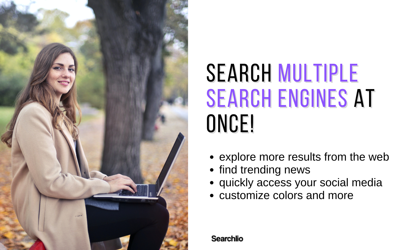 Searchlio - search multiple search engines at one time